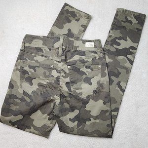 NEW Seven7 Tummyless Skinny Camo Stretch Hi-Rise Jeans